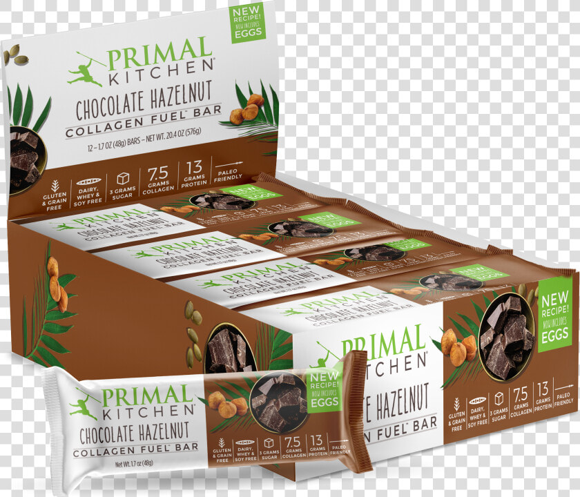 Primal Kitchen Chocolate Hazelnut Bars  HD Png DownloadTransparent PNG