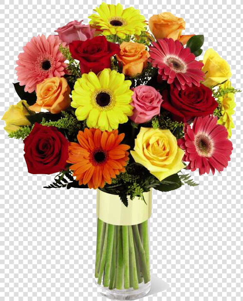 Congratulation Flower Png Image   Roses And Gerbera Daisy Bouquets  Transparent PngTransparent PNG