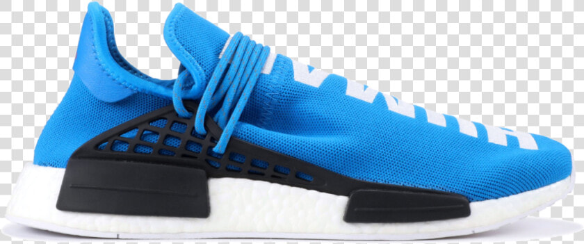 Adidas Nmd Hu Pharrell Human Being Sharp Blue   Human Race Nmd  HD Png DownloadTransparent PNG