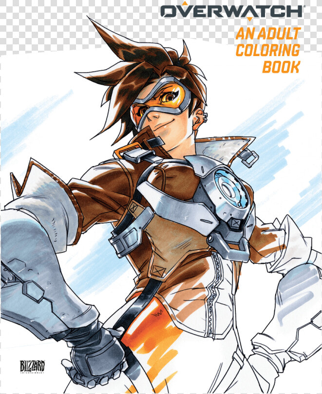 Overwatch Coloring Book   Overwatch An Adult Coloring Book  HD Png DownloadTransparent PNG