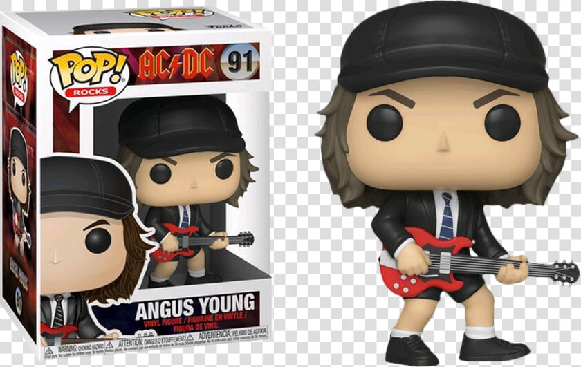 Angus Young Pop Vinyl Figure   Funko Pop Angus Young  HD Png DownloadTransparent PNG