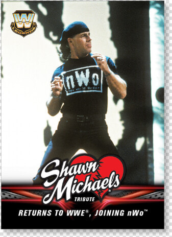 2018 Topps Wwe Heritage Returns To Wwe  Joining Nwo   Nwo  HD Png DownloadTransparent PNG