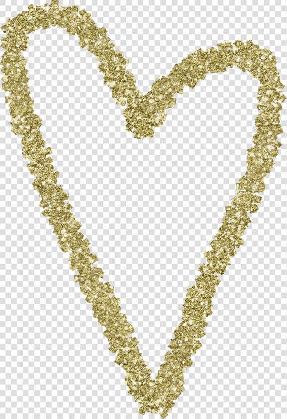 Gold Glitter Heart   Gold Glitter Heart Png  Transparent PngTransparent PNG