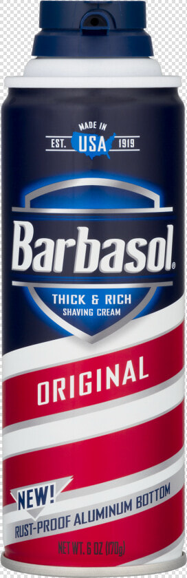 Barbasol Original Thick  amp  Rich Shaving Cream For Men    Shaving Foam Png Transparent  Png DownloadTransparent PNG