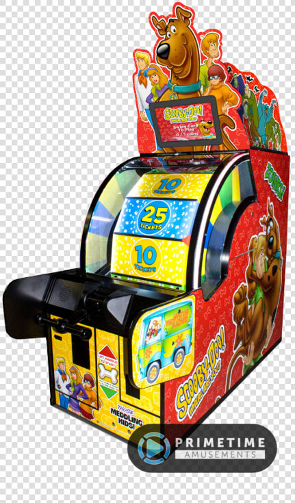 Scooby doo Where Are You By Bay Tek Games   Scooby Doo Wheel Arcade  HD Png DownloadTransparent PNG