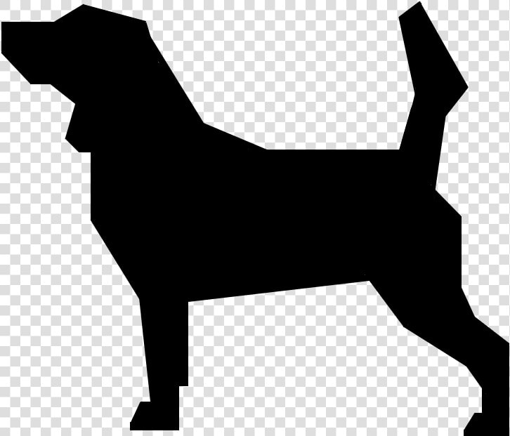 Beagle Svg Silhouette   Dog  HD Png DownloadTransparent PNG