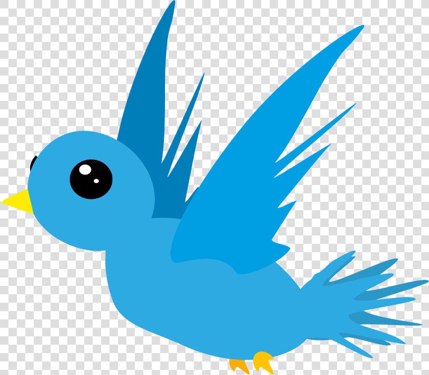 Aves  Animales  Azul  Volador   Cartoon A Bird Clipart  HD Png DownloadTransparent PNG