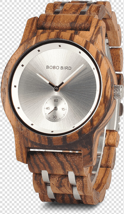 Quartz Wooden Watches   Watch  HD Png DownloadTransparent PNG