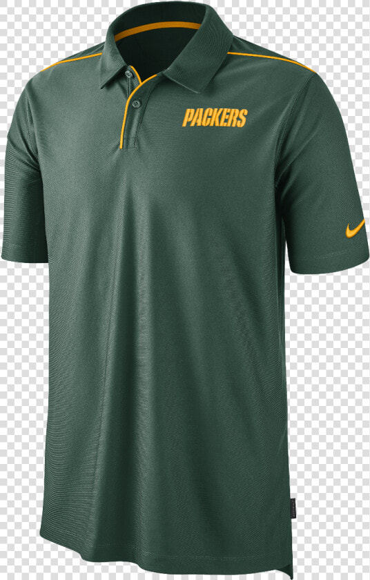 Green Bay Packers Green Team Issue Polo 0   New Orleans Saints Nike Polo Sideline  HD Png DownloadTransparent PNG