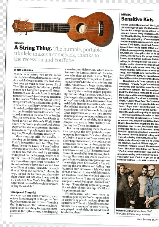 Time Magazine Article  A String Thing  HD Png DownloadTransparent PNG