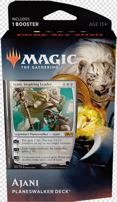 Mtg Planeswalker Deck   Core Set 2020 Planeswalker Deck Ajani  HD Png DownloadTransparent PNG