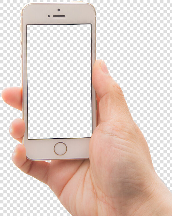  frame  phone  iphone  white  hand  photo   Mobile Frame On Hand  HD Png DownloadTransparent PNG