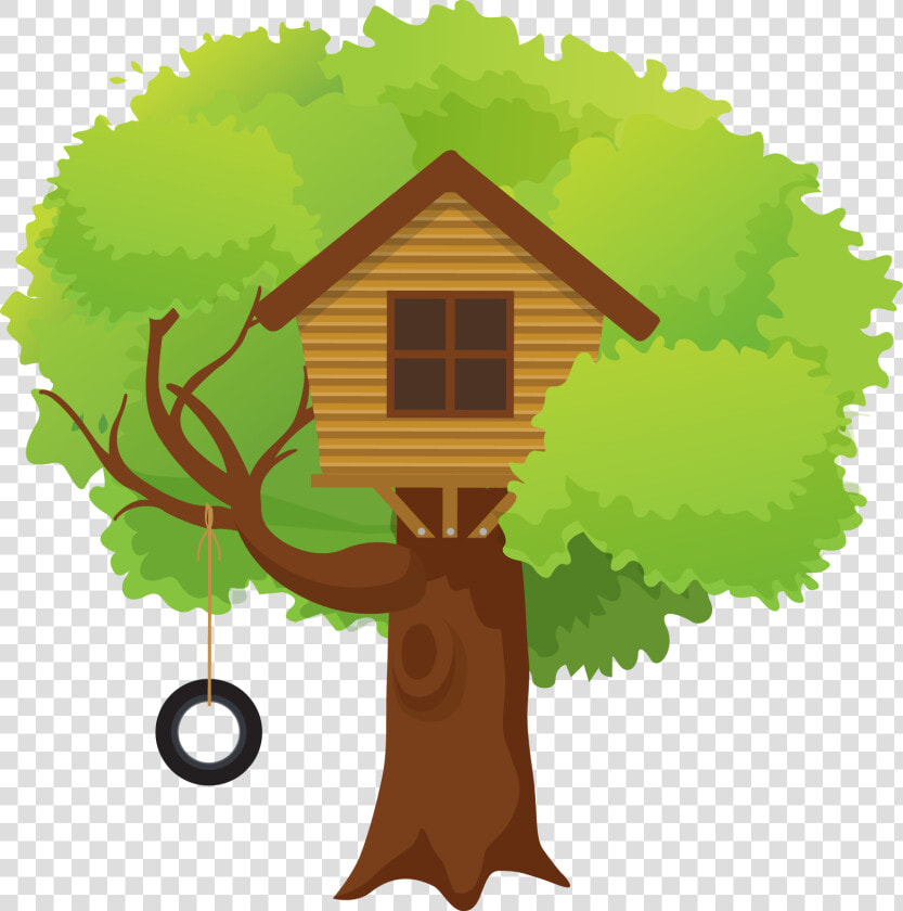 Tree House Illustration   Tree House Cartoon Png  Transparent PngTransparent PNG