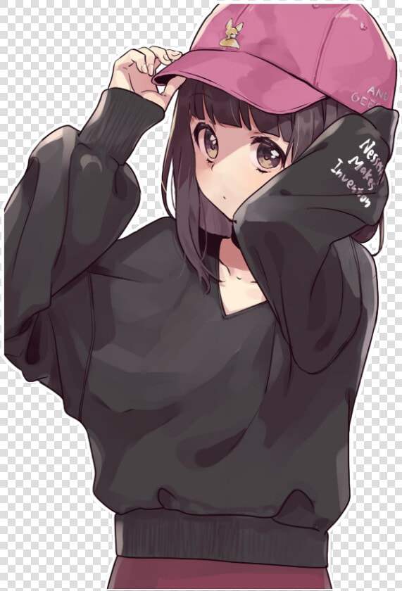   kpoper  anime  tumblr  girl   Menhera Chan Chibi Manga  HD Png DownloadTransparent PNG