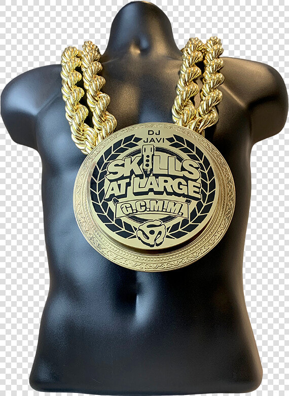 Dj Javi Skills At Large Championship Chain Award   Badge  HD Png DownloadTransparent PNG