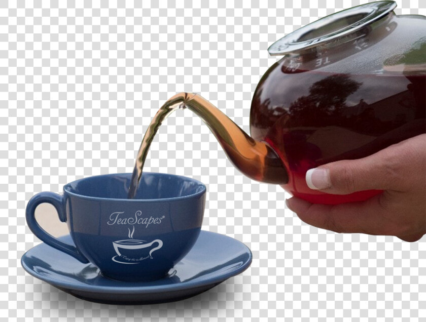 Tea Cup  Teascapes   Tea Kettle To Cup Png  Transparent PngTransparent PNG