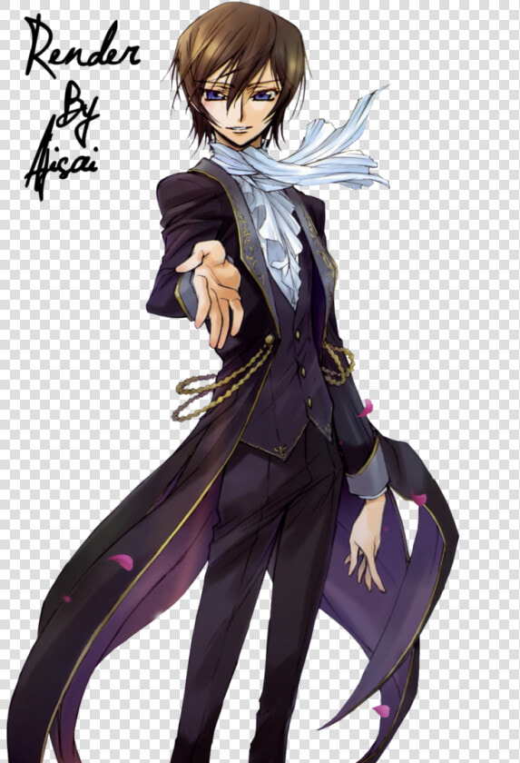 Lelouch Vi Britannia Render  HD Png DownloadTransparent PNG