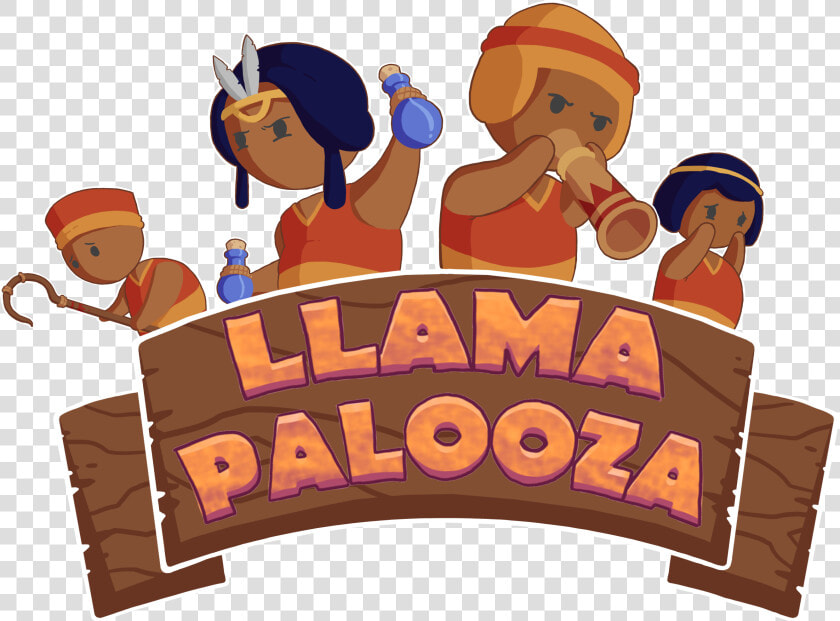 Llama Palooza   Cartoon  HD Png DownloadTransparent PNG