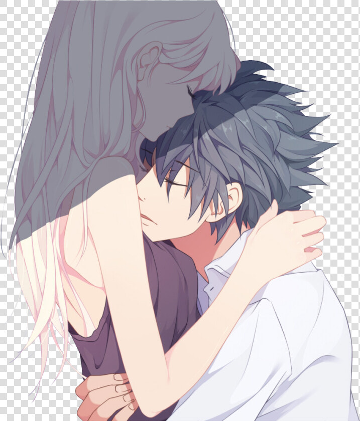 Transparent Anime Couple Png   Couple Anime Png Sticker  Png DownloadTransparent PNG