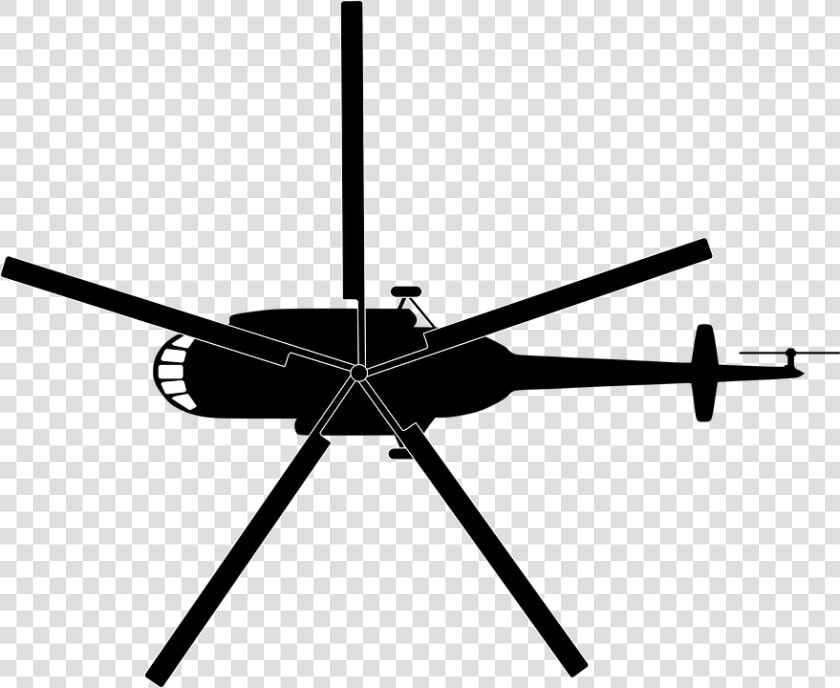 Airborne  Helicopter  Military  Russian   Helicopter Top View Vector  HD Png DownloadTransparent PNG