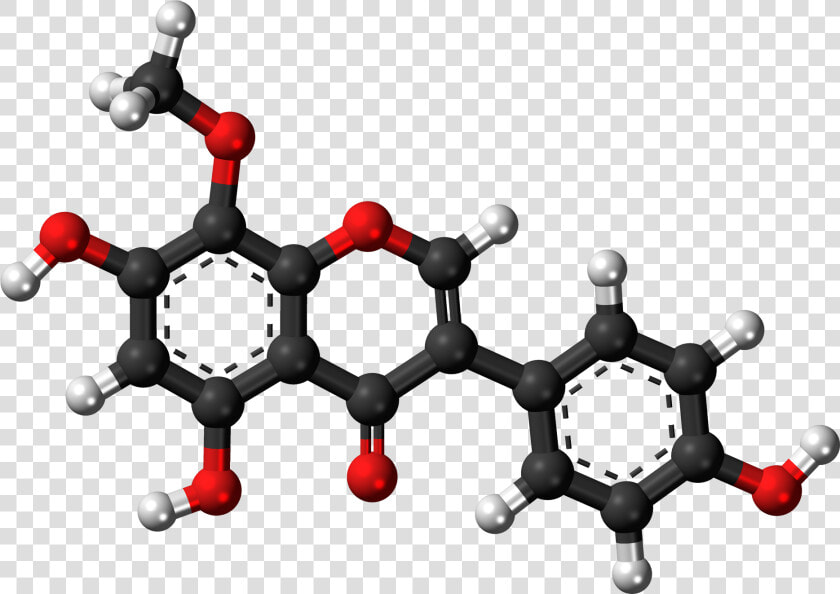 Psi Tectorigenin 3d Balls   4 Aminophenol Ball And Stick  HD Png DownloadTransparent PNG