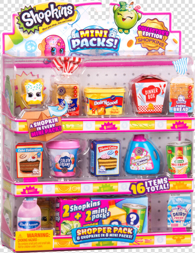 Shopkins Mini Packs Collector  39 s Edition  HD Png DownloadTransparent PNG