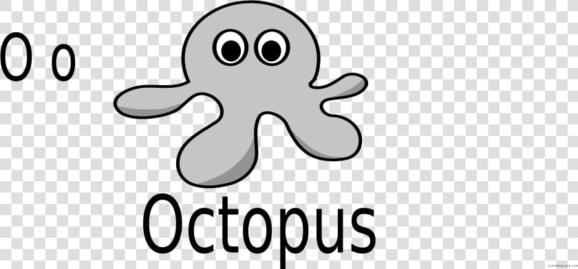 Octopus Animal Free Black White Clipart Images Clipartblack  HD Png DownloadTransparent PNG