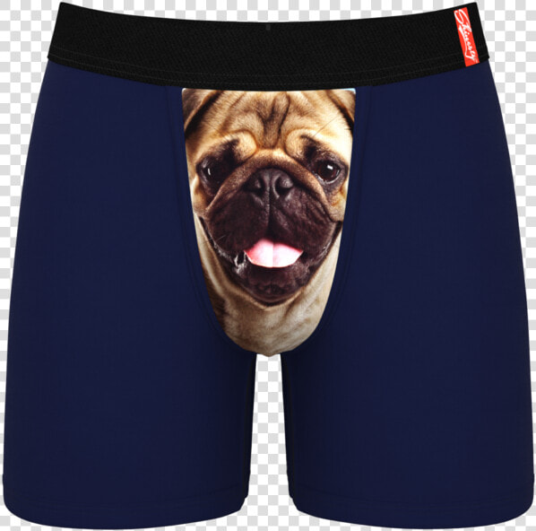 Pug Print Ball Hammock Boxer Briefs For Men   Mens Wolf Printed Briefs  HD Png DownloadTransparent PNG