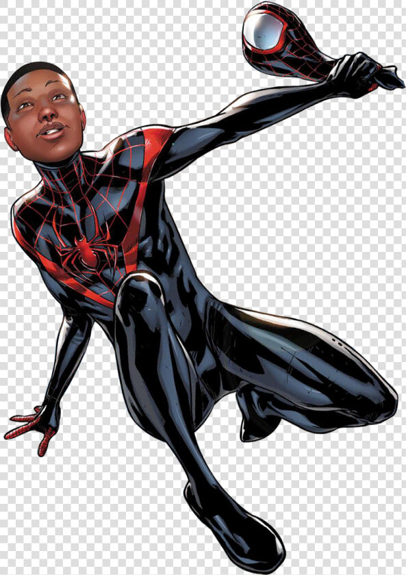 Miles Morales 0007   Spider Man Black Boy  HD Png DownloadTransparent PNG