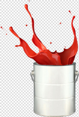 Paint Bucket Png   Red Paint Splash Png  Transparent PngTransparent PNG