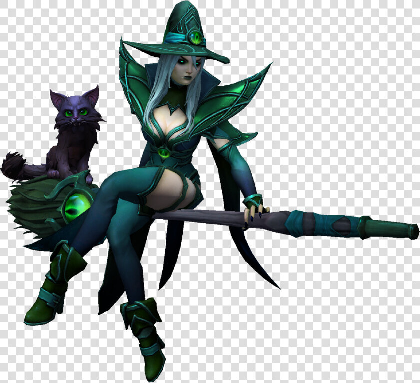 Whitemane Cat Broom Mount 1   Illustration  HD Png DownloadTransparent PNG