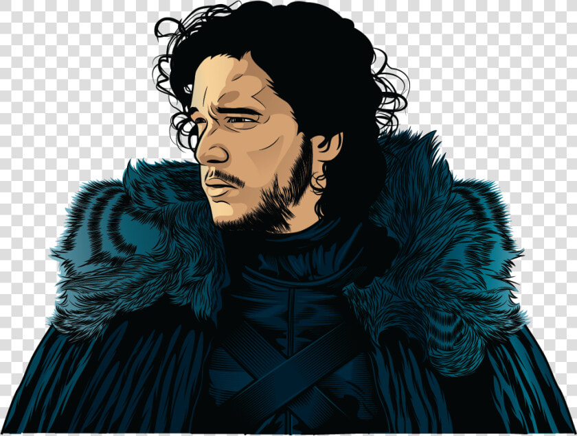 I Was Creating Jon Snow Vector Art With The Photo From   Jon Snow Art Png  Transparent PngTransparent PNG