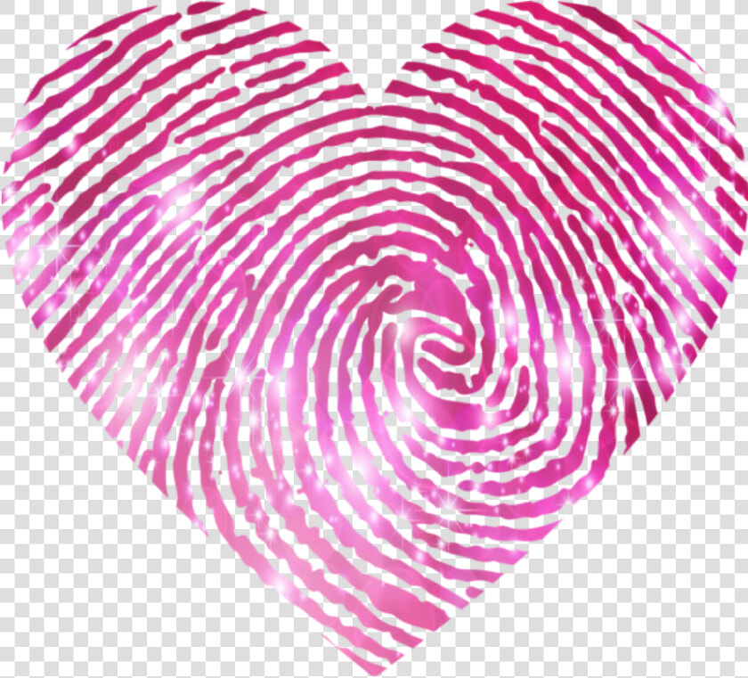  heart  corazon  fingerprint  huella  digital  pink   Good Night Flower Gif  HD Png DownloadTransparent PNG