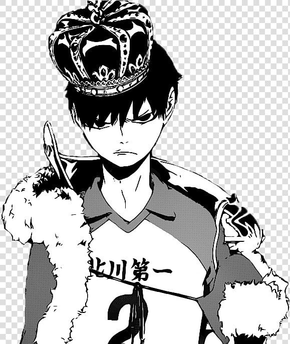 Haikyuu Clipart Black And White   Tobio Kageyama Transparent Manga  HD Png DownloadTransparent PNG