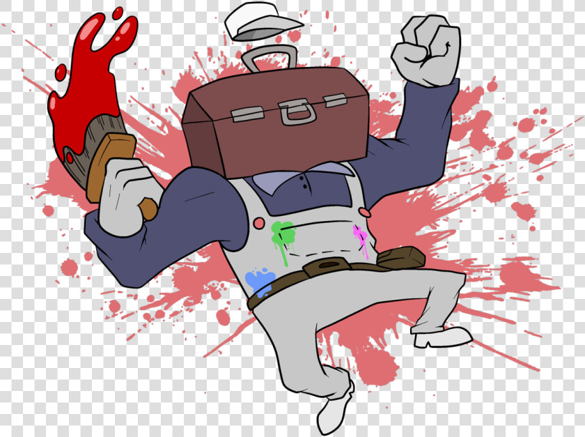 Castle Crashers Painter  HD Png DownloadTransparent PNG