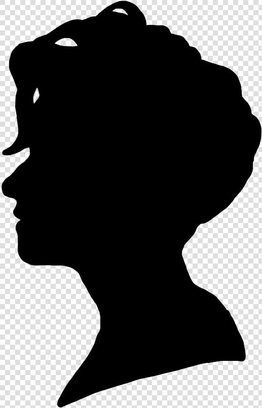 Transparent Face Profile Clipart   Woman Face Silhouette In Png  Png DownloadTransparent PNG