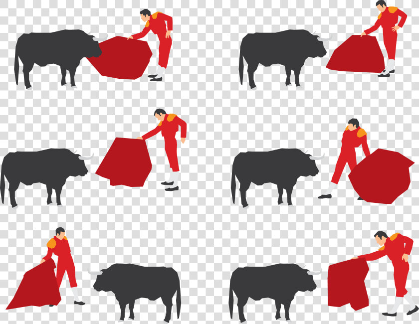 Ox Vector Bull Indian   Bullfighting Cartoon  HD Png DownloadTransparent PNG