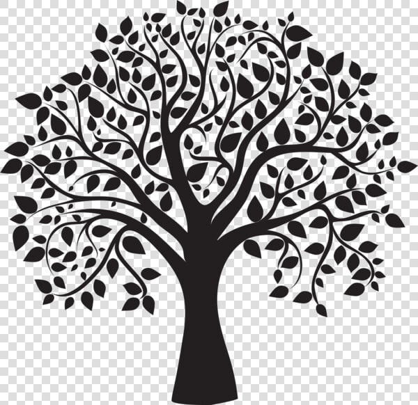 Thumb Image   Black And White Tree Clipart  HD Png DownloadTransparent PNG