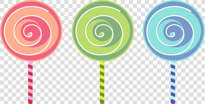 Lollipop  Sweets  Colorful  Sugar   Candy Lollipop Clip Art  HD Png DownloadTransparent PNG