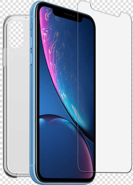 Iphone Xr Glass Screen Protector   Iphone Xr Azzurro  HD Png DownloadTransparent PNG