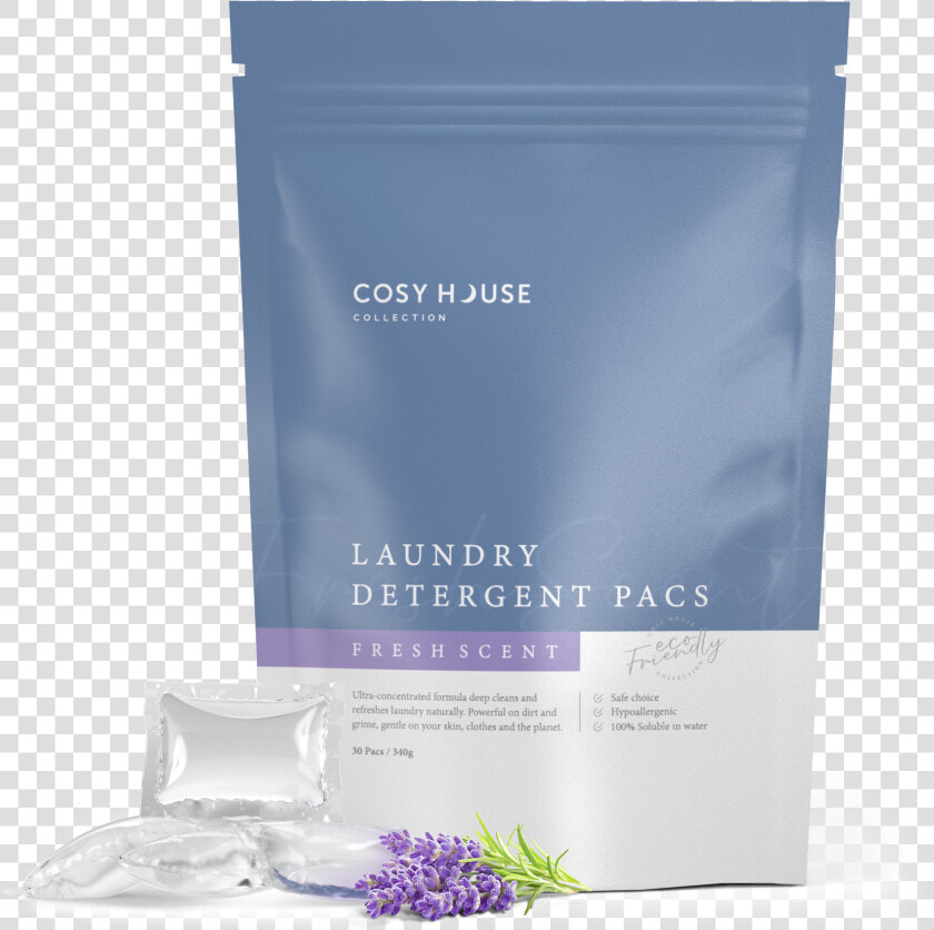 Laundry Detergent Pacs   English Lavender  HD Png DownloadTransparent PNG