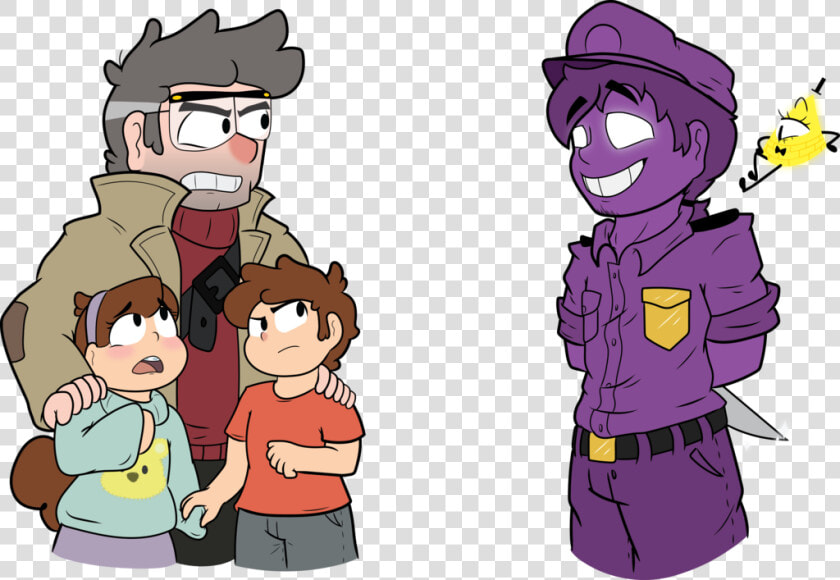 Transparent Gravity Falls Png   Purple Guy And Bill Cipher  Png DownloadTransparent PNG