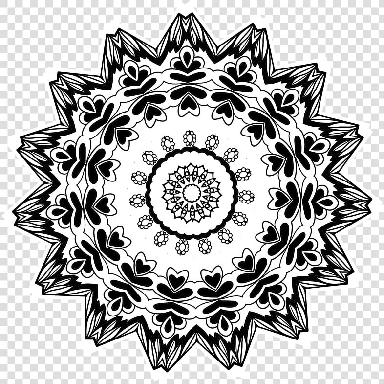 White Henna Tattoos Designs   Chakra Design Png  Transparent PngTransparent PNG