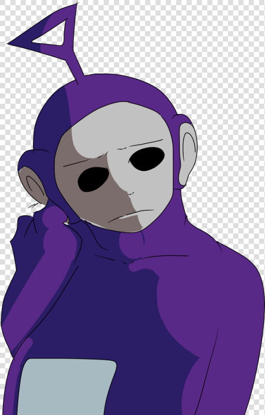 Teletubbies Drawing Purple   Slendytubbies Tinky Winky Fanart  HD Png DownloadTransparent PNG