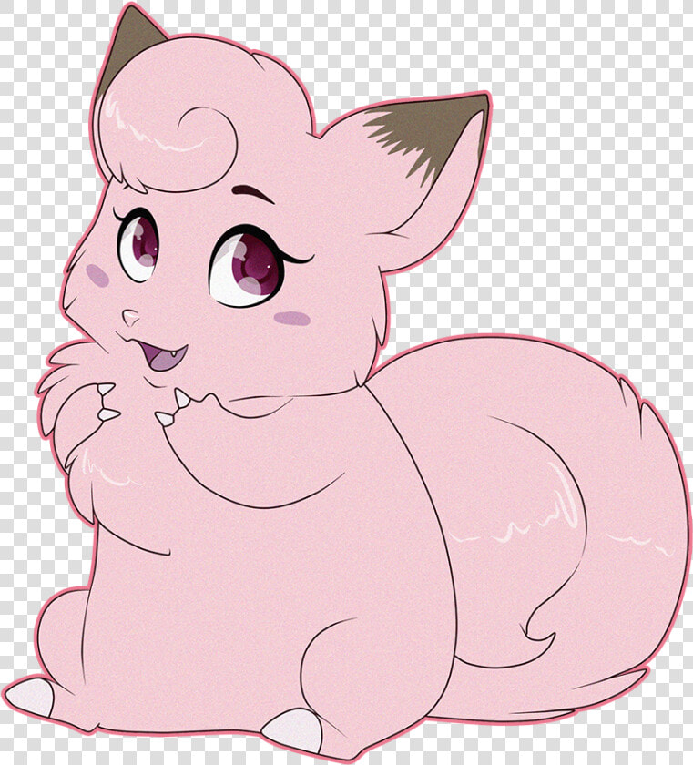 Clefairy   Cartoon  HD Png DownloadTransparent PNG