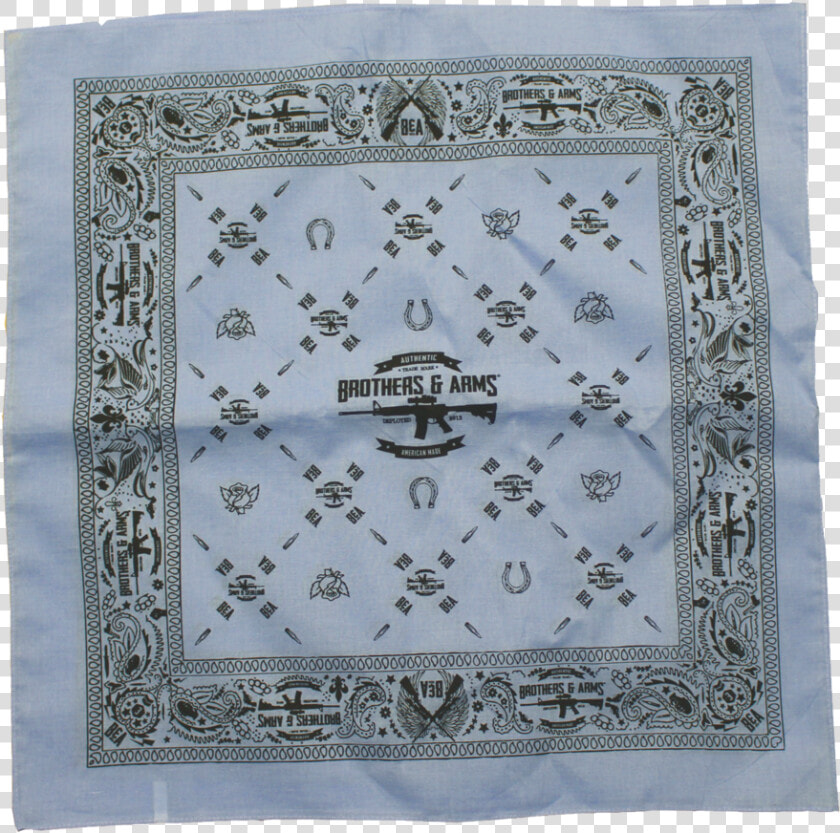 Lt Blue Bandana   Motif  HD Png DownloadTransparent PNG