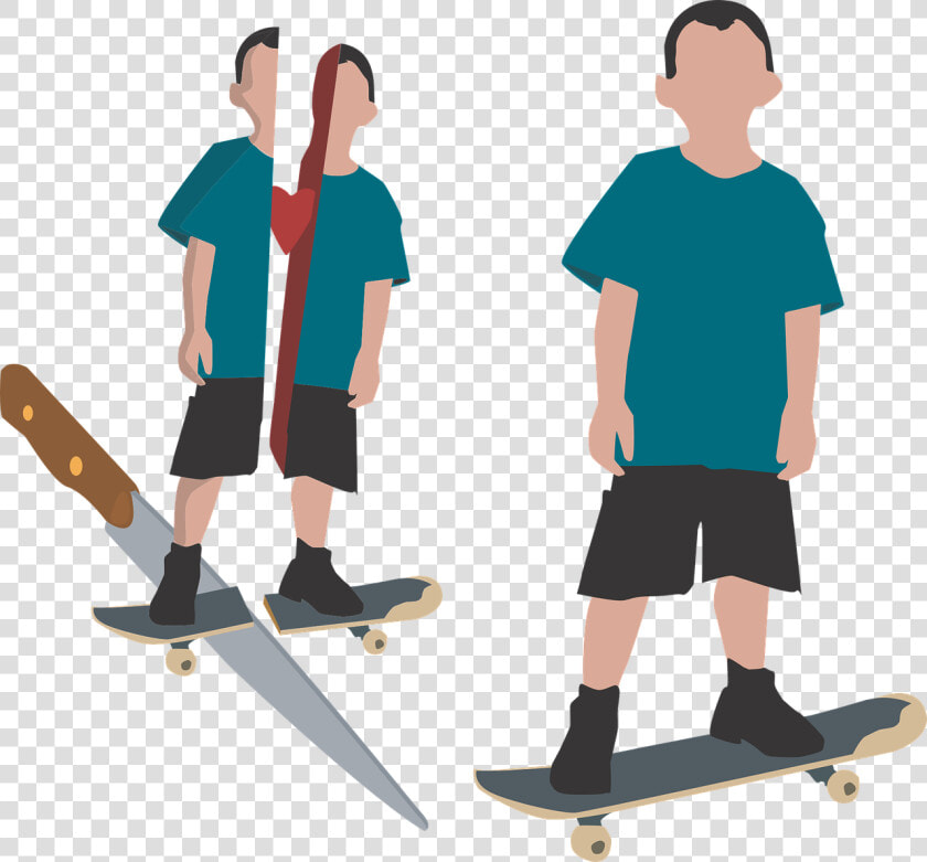 Niño Con Cuchillo Animado  HD Png DownloadTransparent PNG