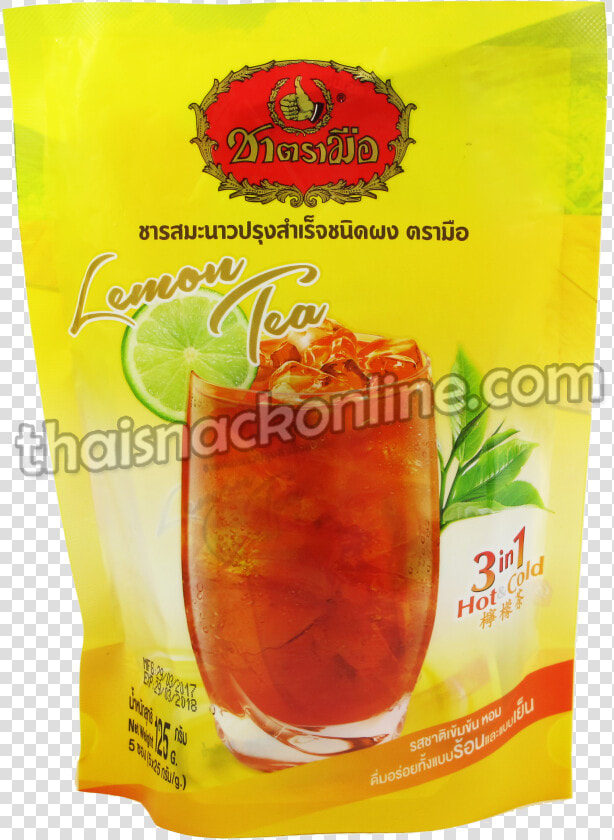 Cha Tra Mue Ice Lemon Tea  HD Png DownloadTransparent PNG