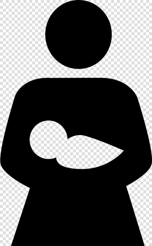 Mother With Baby In Arms   Mother With Baby Icon  HD Png DownloadTransparent PNG