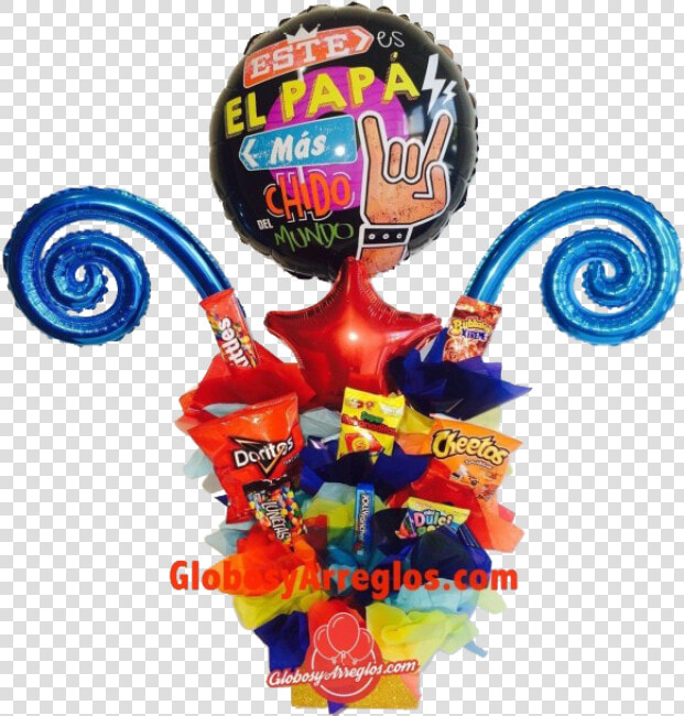 Arreglo Globos Día Del Padre Envío Domicilio Mty  70cms  HD Png DownloadTransparent PNG